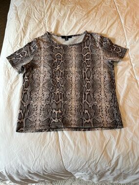 Snake Print T-Shirt